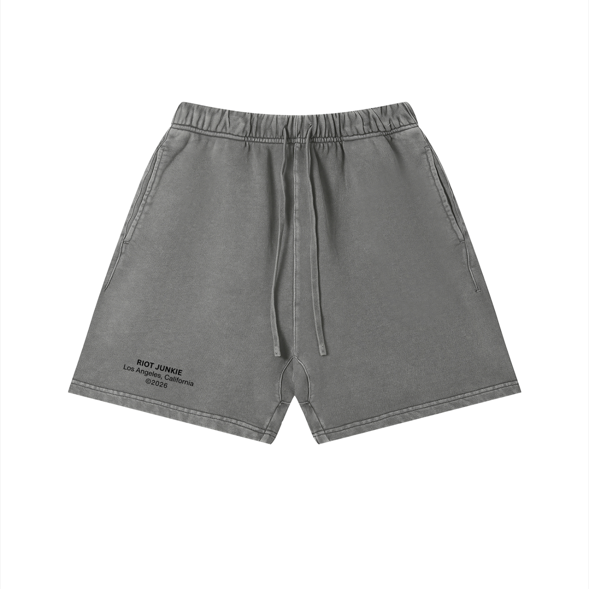 Unisex Vintage Wash Cotton Shorts