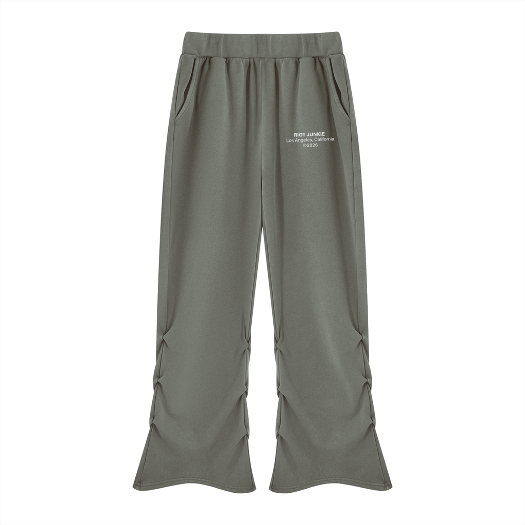 Women’s Vintage Wash Ruched Sweatpants