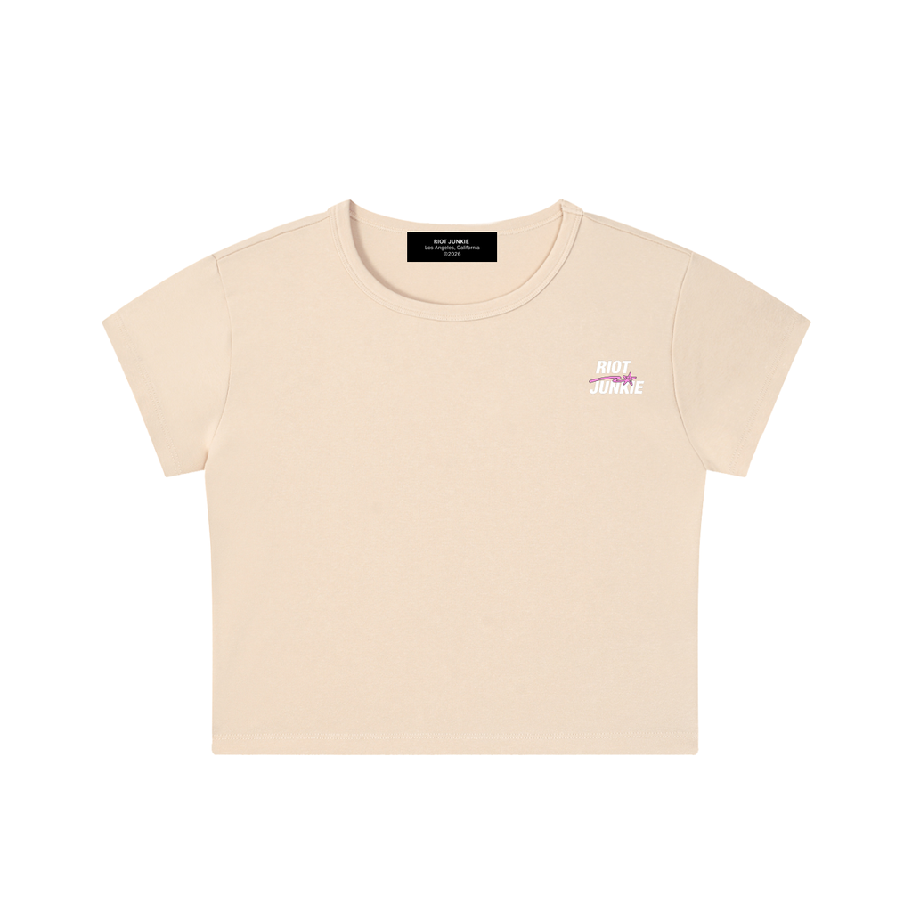 Snow Washed Crop Top