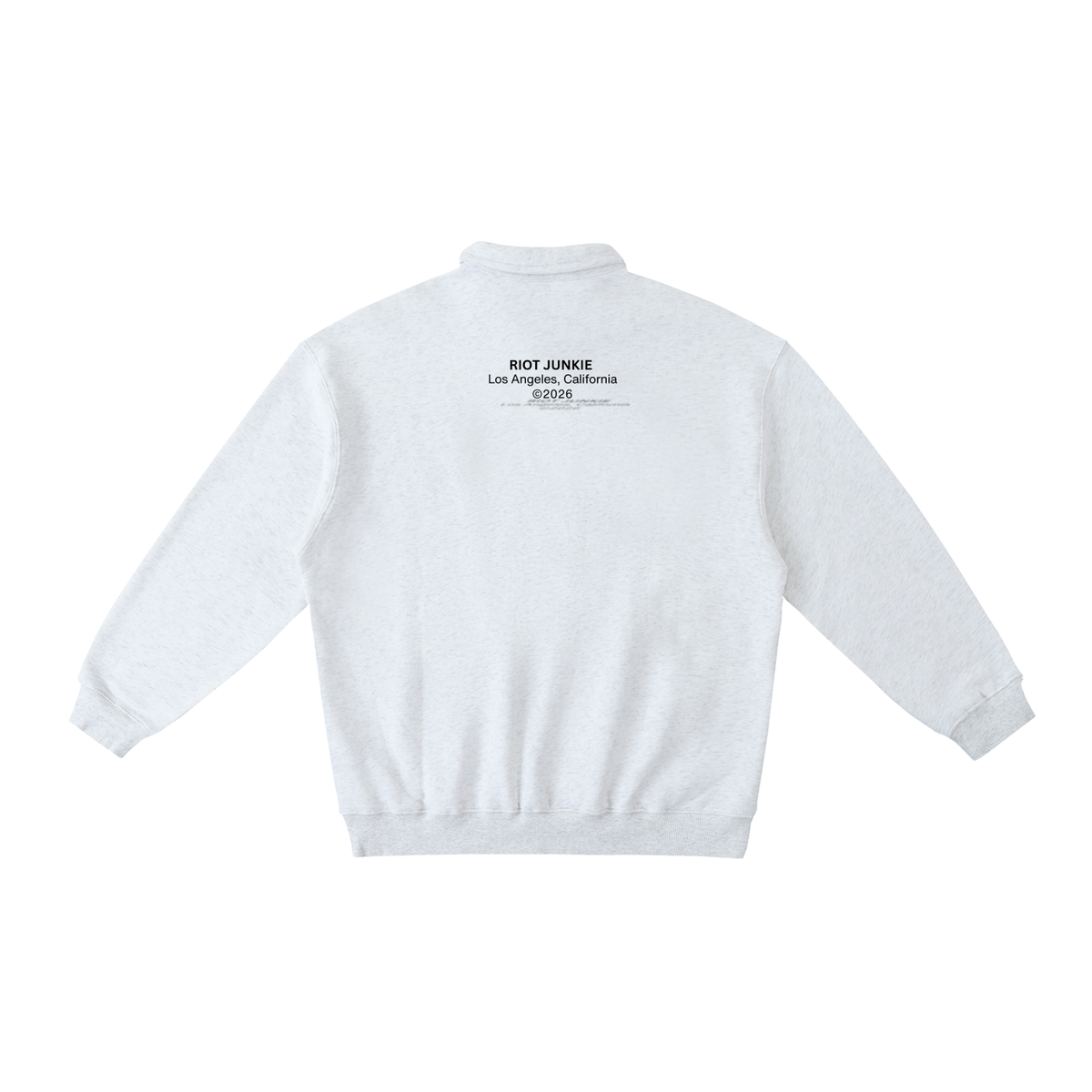 Heavyweight Polo-Collar Sweatshirt