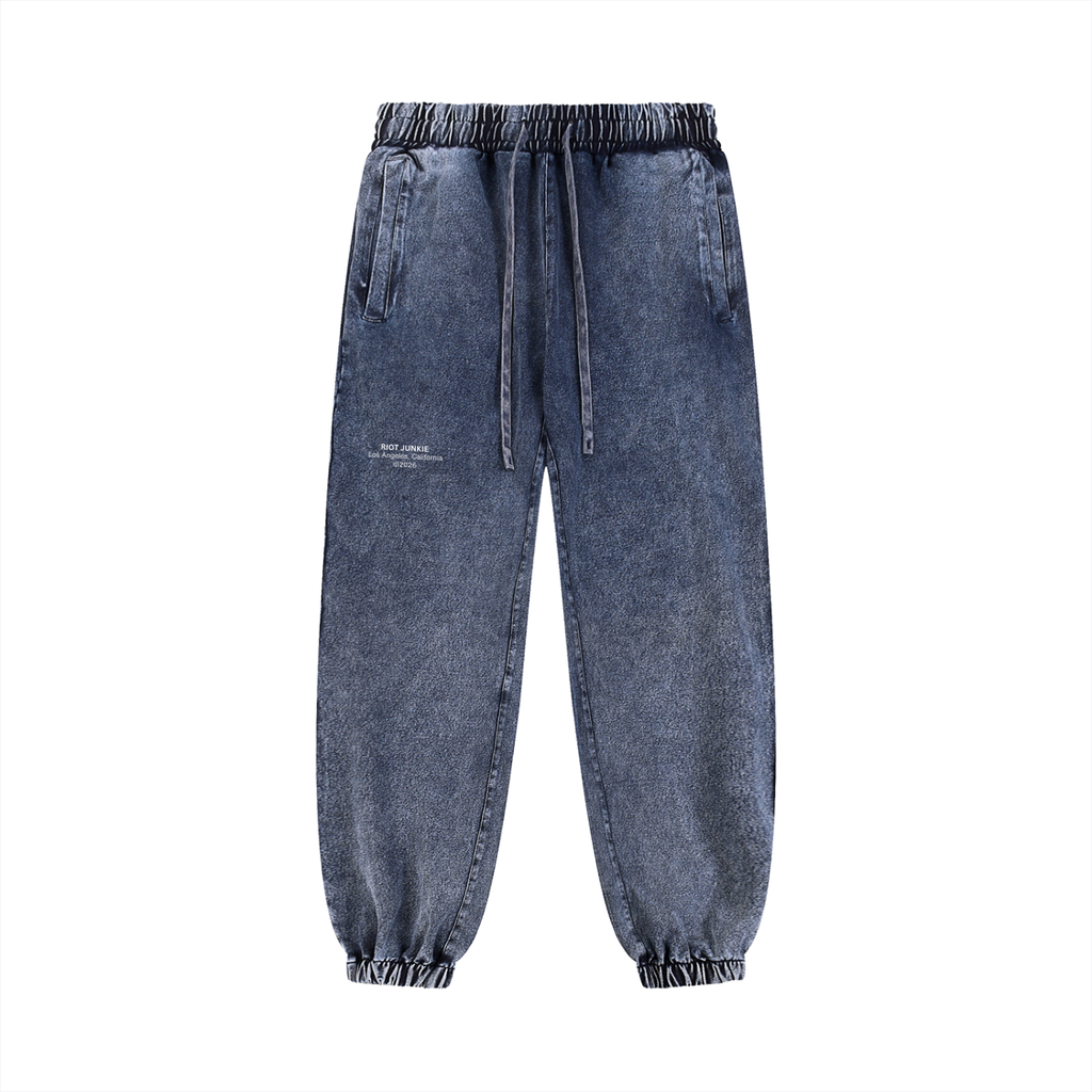 Snow Wash Jogged Sweatpants