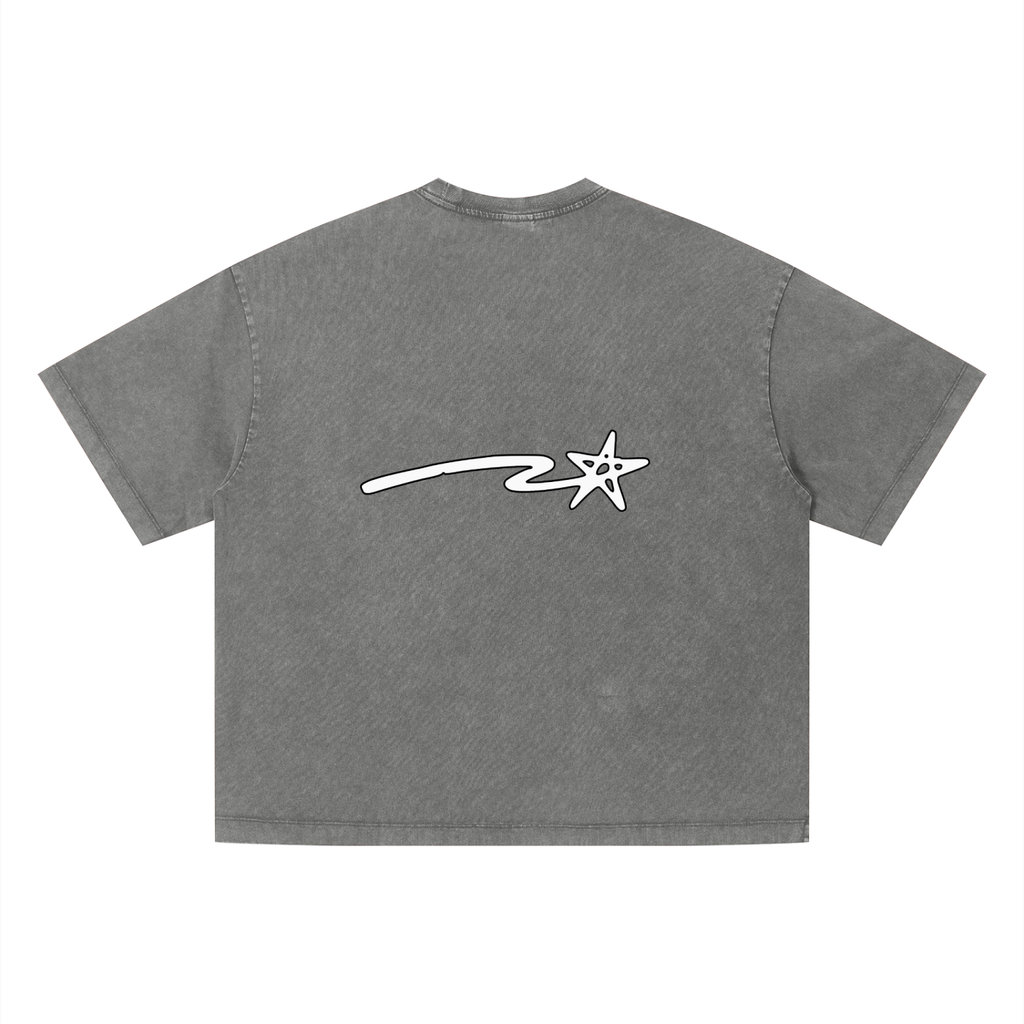 Unisex Vintage Wash Boxy T-Shirt