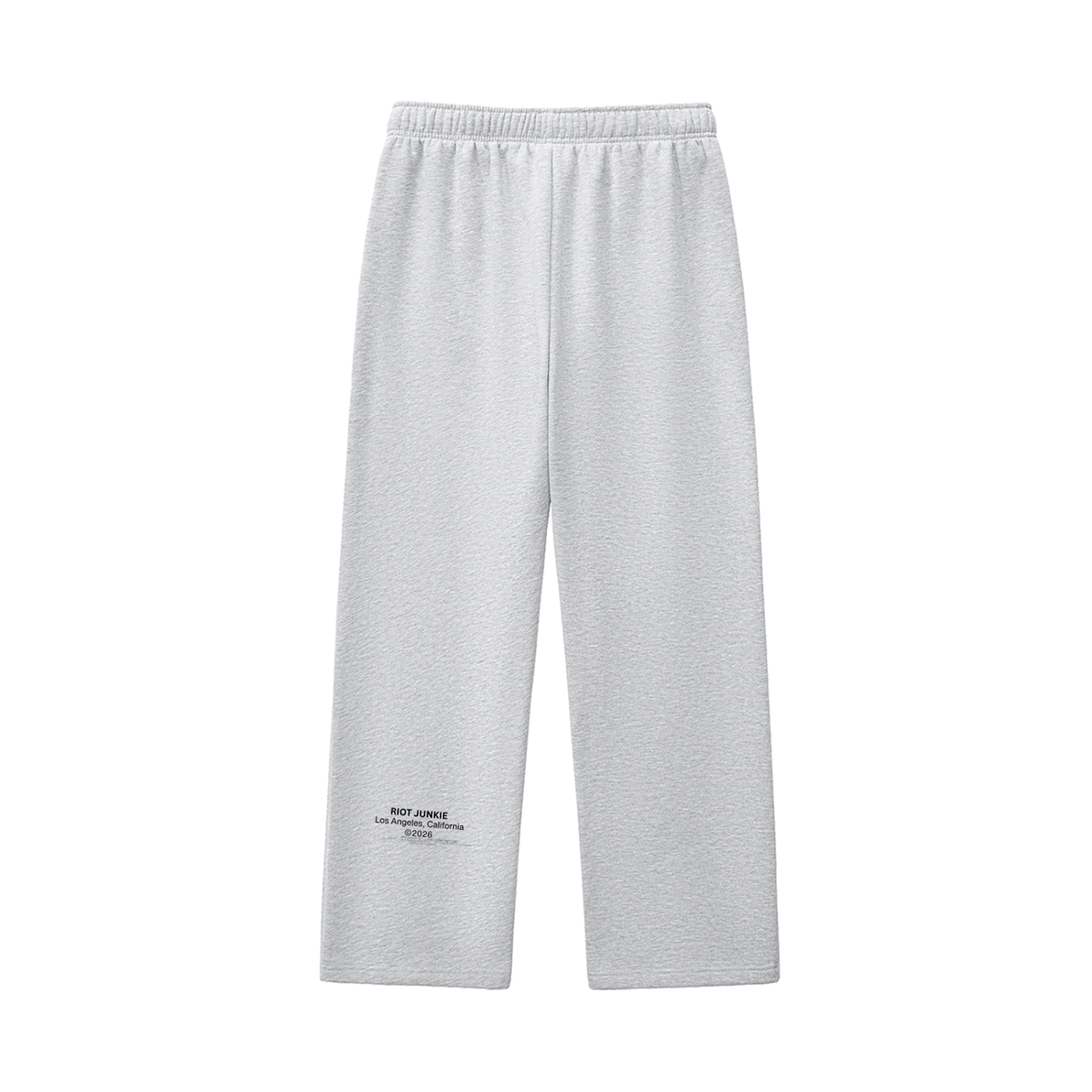 Contrast-Stitched Fleece Sweatpants