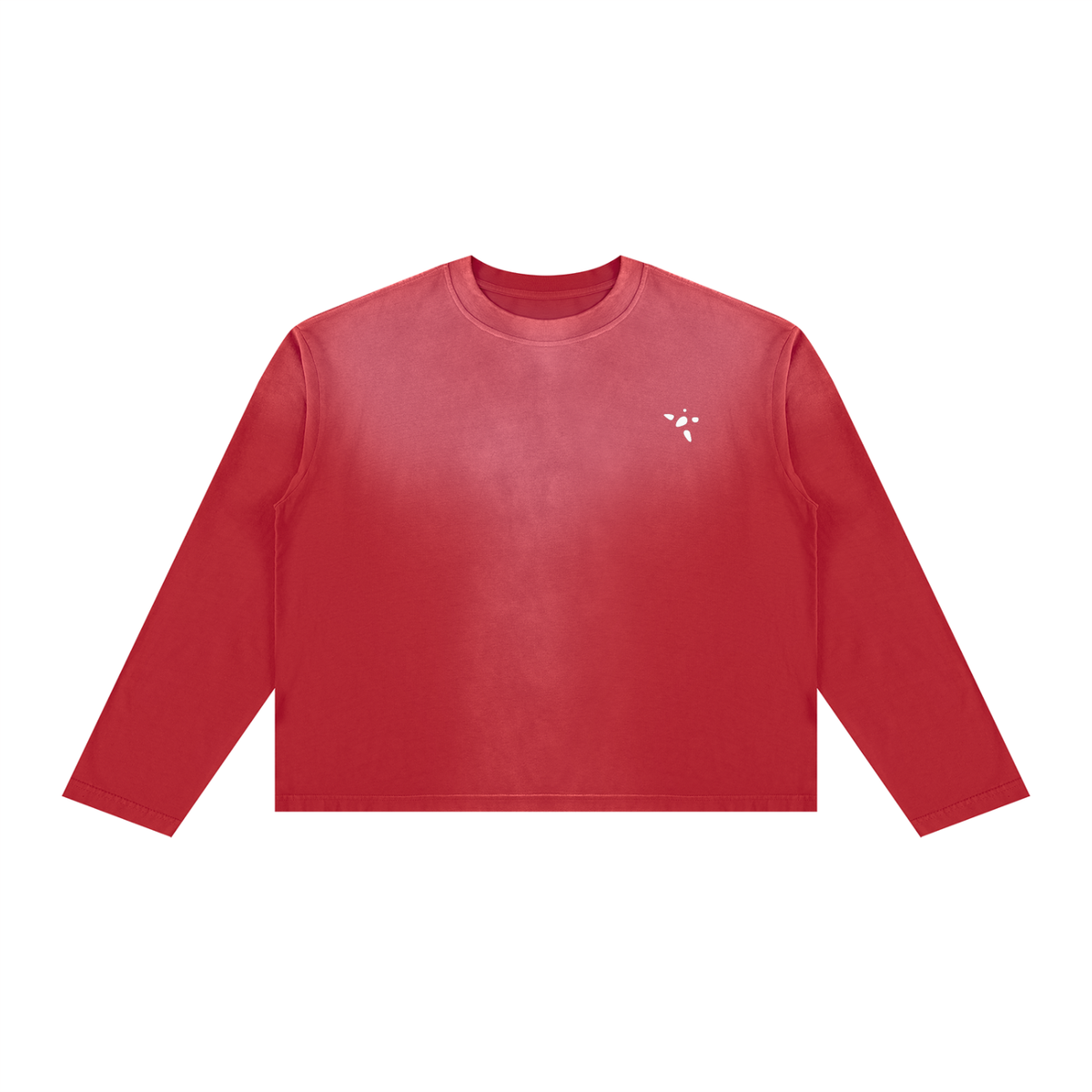 Unisex Sunfade Boxy Long Sleeve T-Shirt