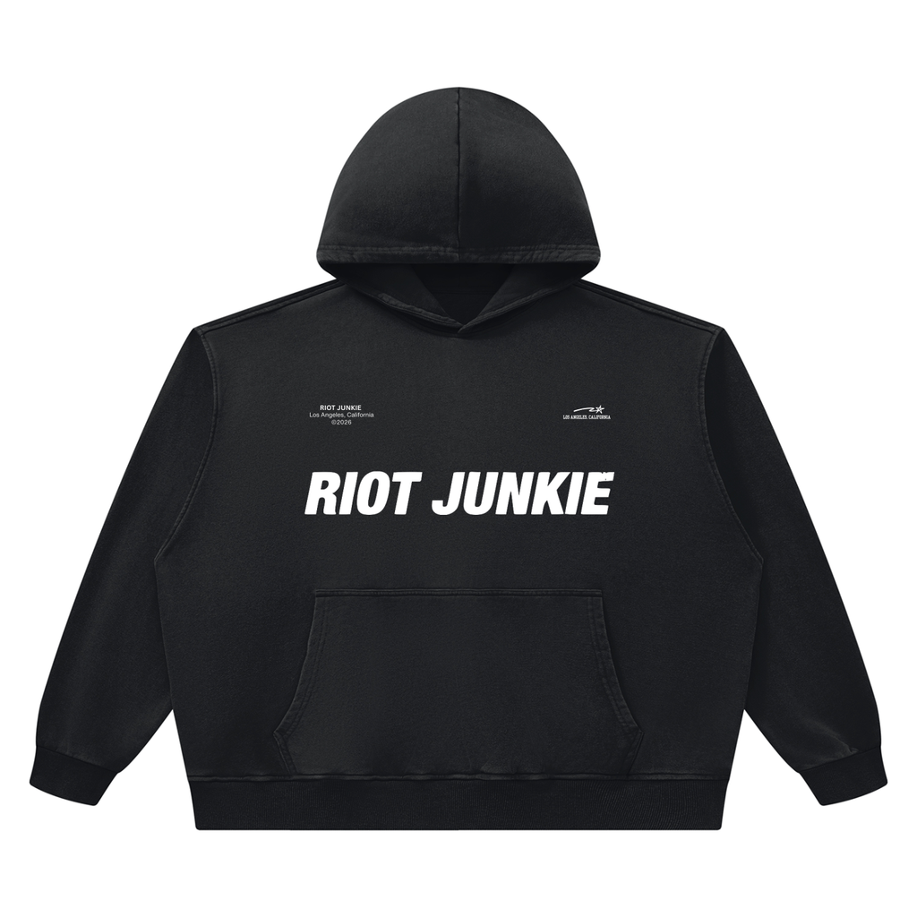 Unisex Heavyweight Vintage Wash Boxy Hoodie