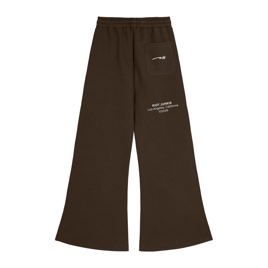 Wide Leg Drawstring Sweatpants
