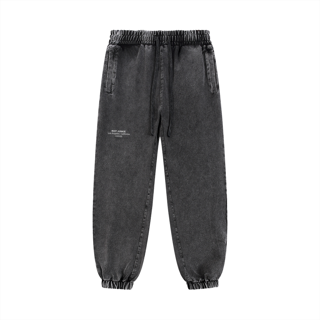 Snow Wash Jogged Sweatpants