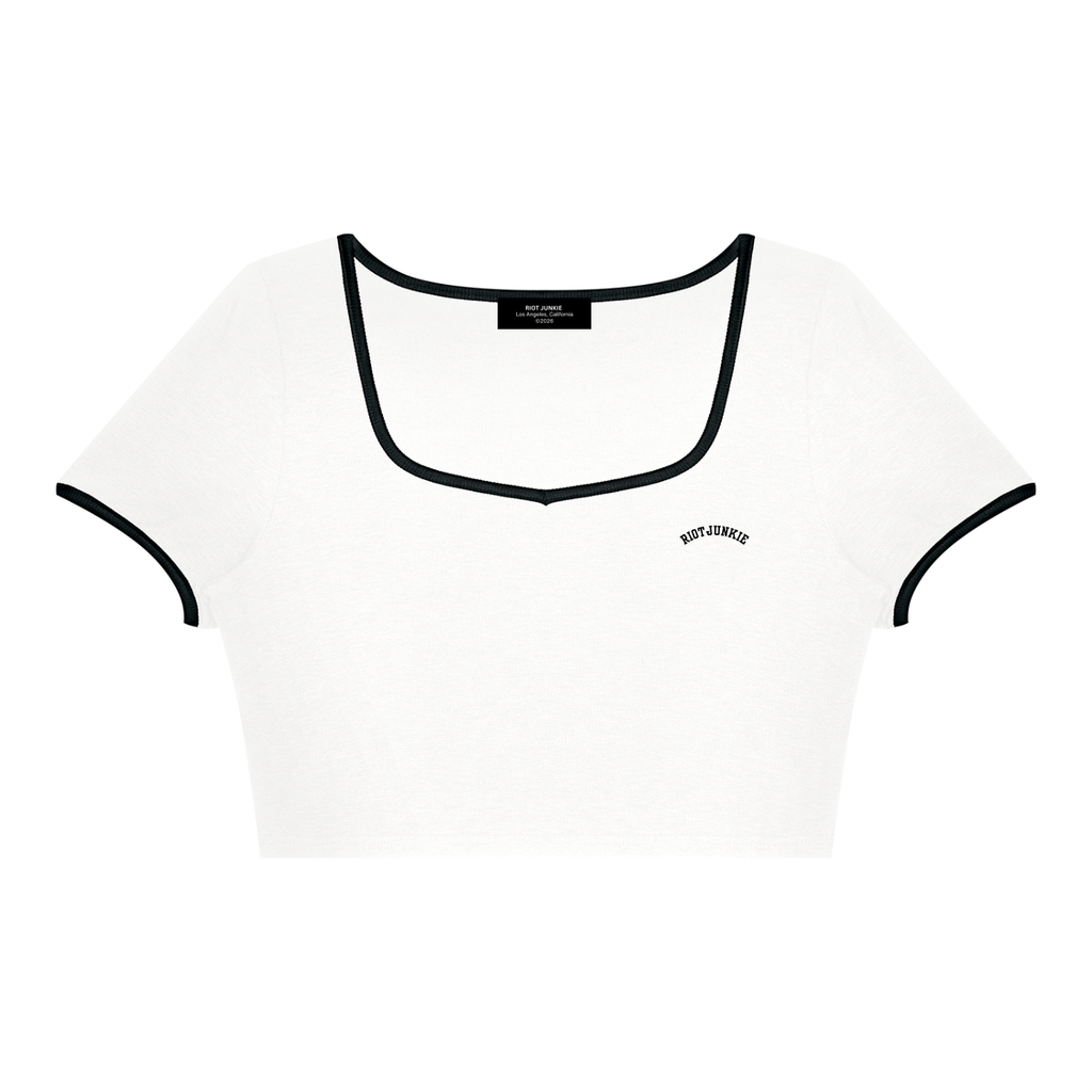 Women's Ringer Crop T-Shirt