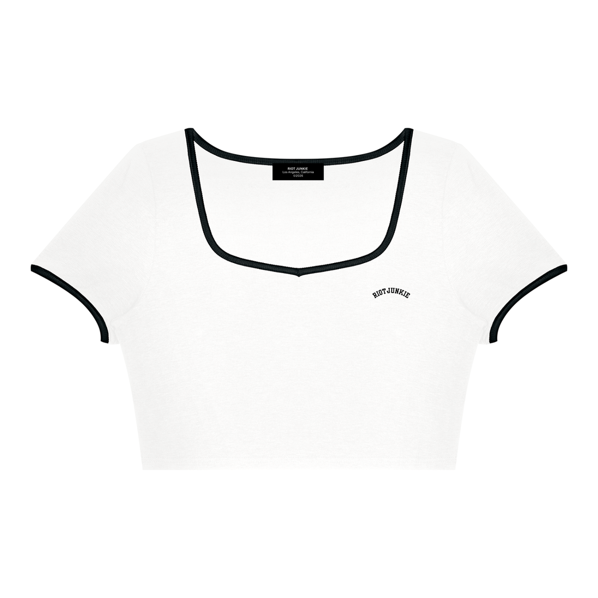 Women's Ringer Crop T-Shirt
