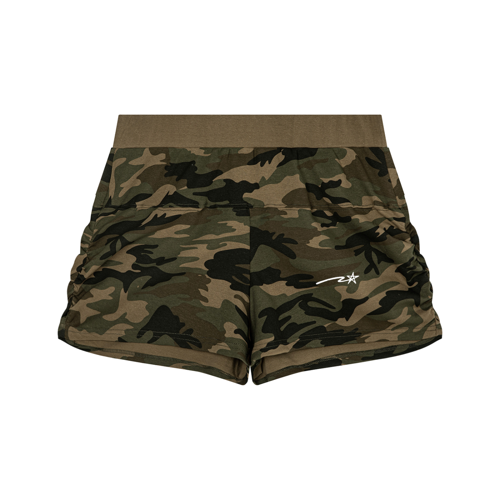 Women's Slim Camo Shorts