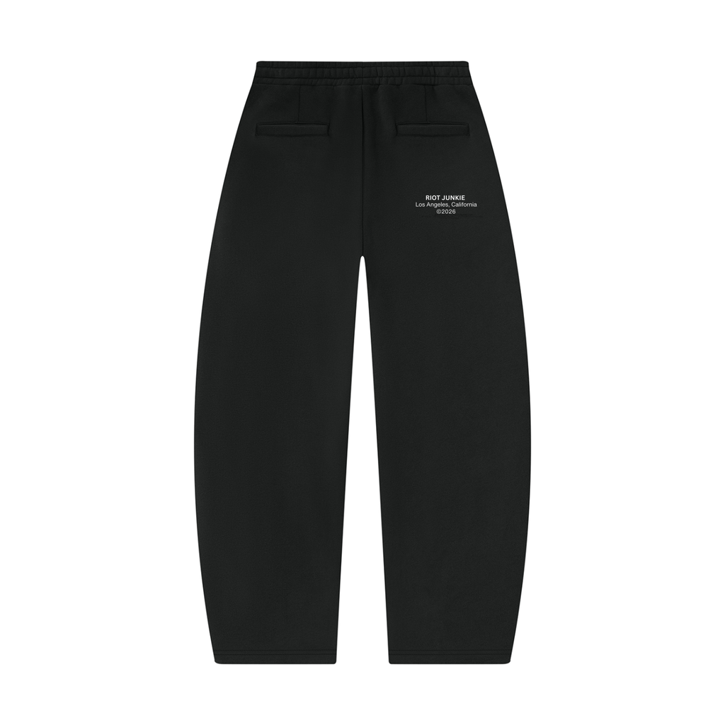 Unisex Barrel Leg Sweatpants