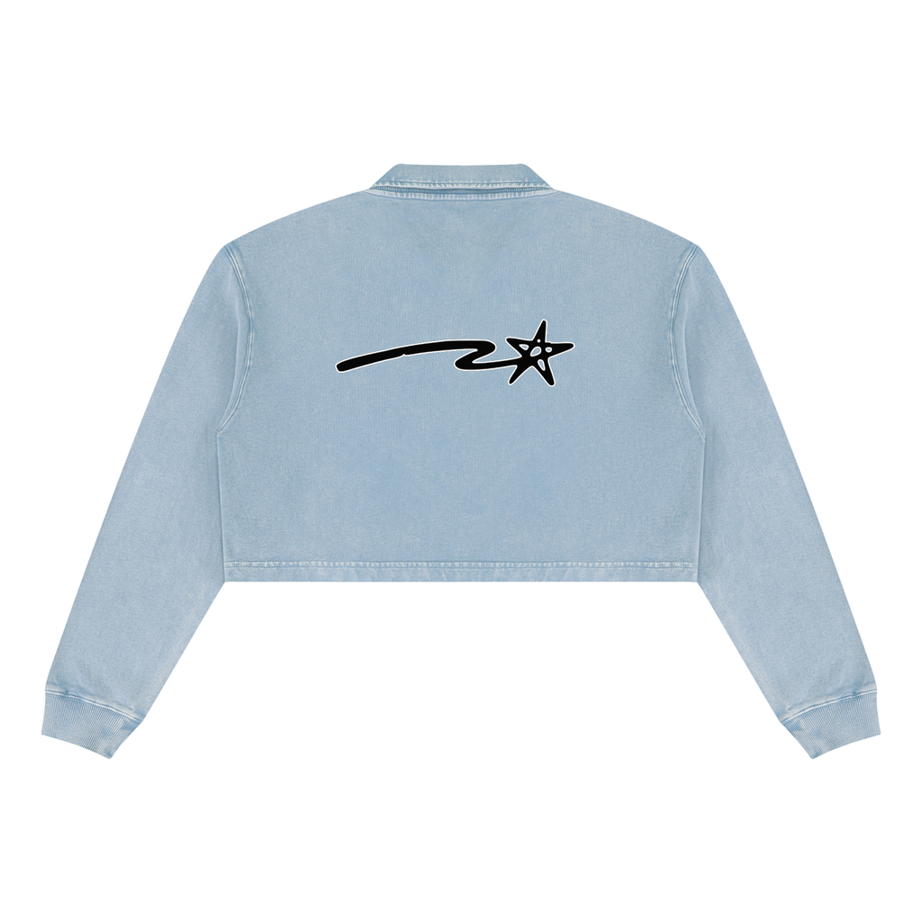 Women’s Vintage Wash Crop Sweatshirt