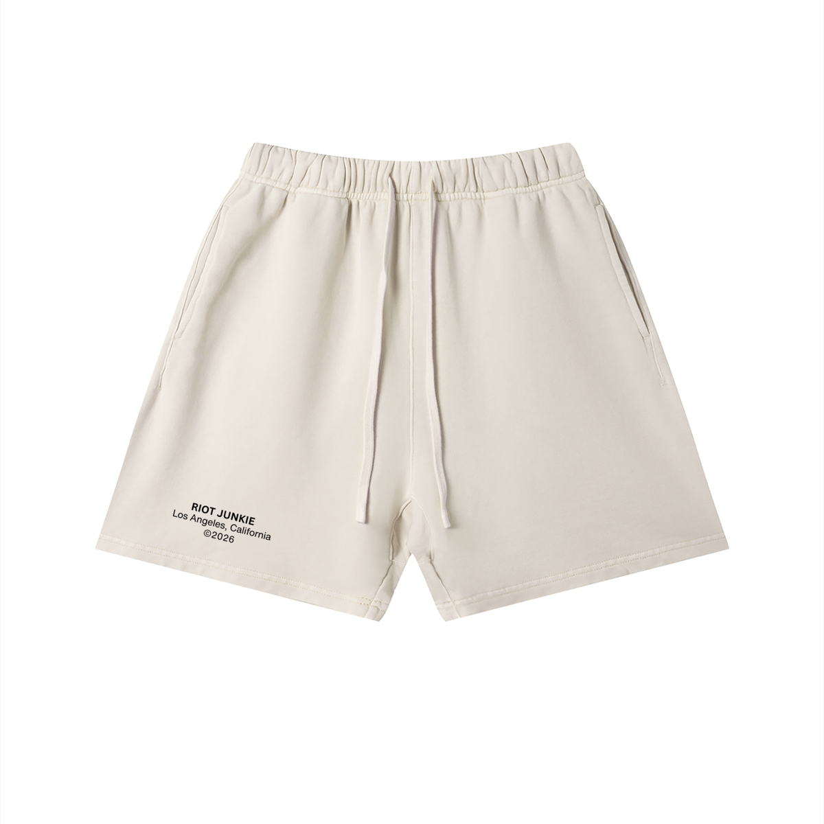 Unisex Vintage Wash Cotton Shorts