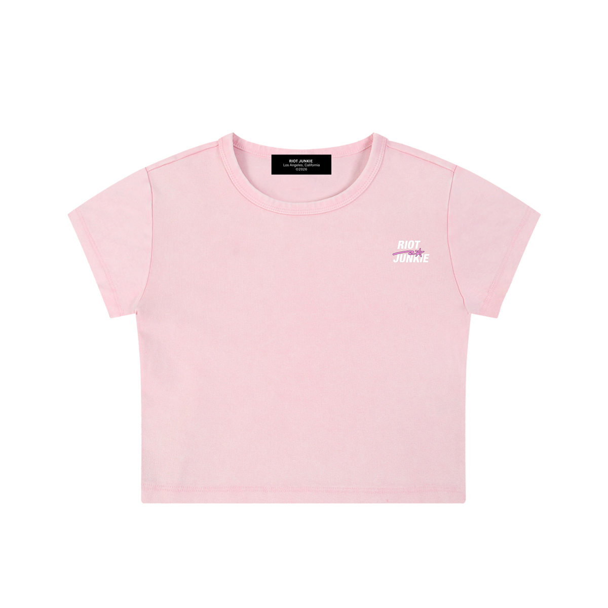 Snow Washed Crop Top