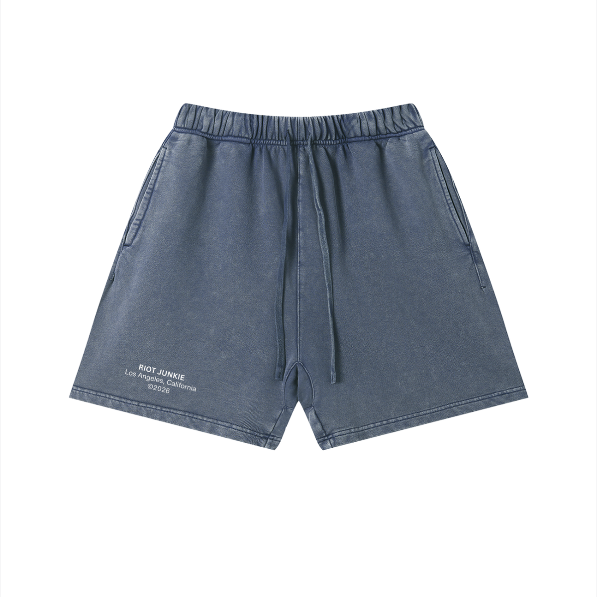 Unisex Vintage Wash Cotton Shorts