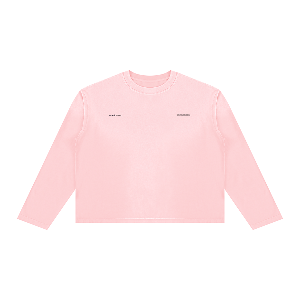 Unisex Sunfade Boxy Long Sleeve T-Shirt
