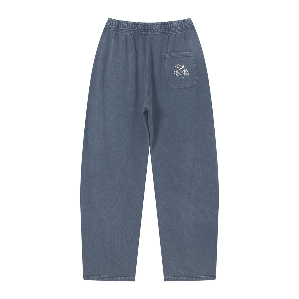 Unisex Vintage Wash Loose Sweatpants