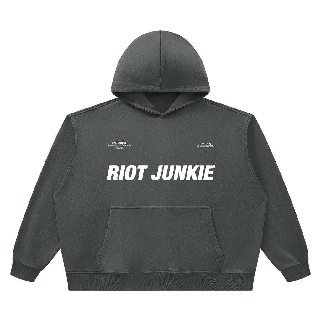 Unisex Heavyweight Vintage Wash Boxy Hoodie