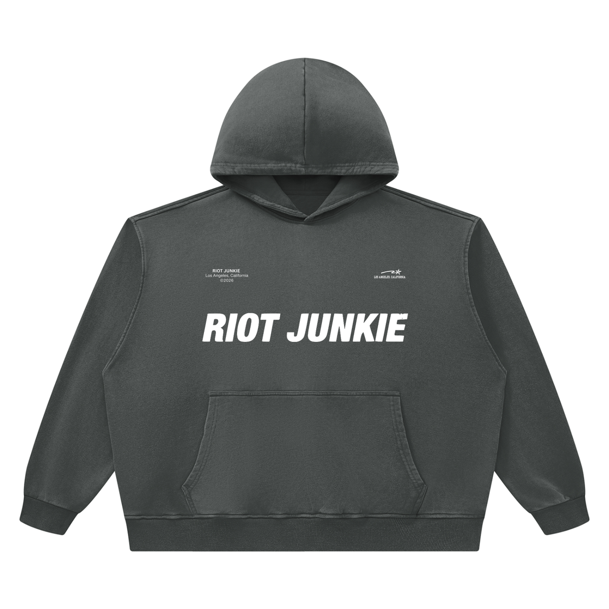 Unisex Heavyweight Vintage Wash Boxy Hoodie