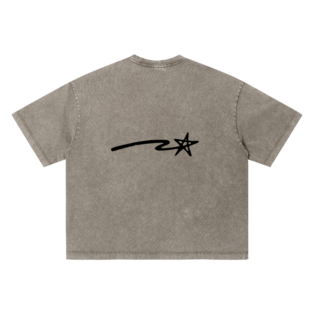Unisex Vintage Wash Boxy T-Shirt