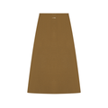 Women's Solid Color Knit Maxi Skirt