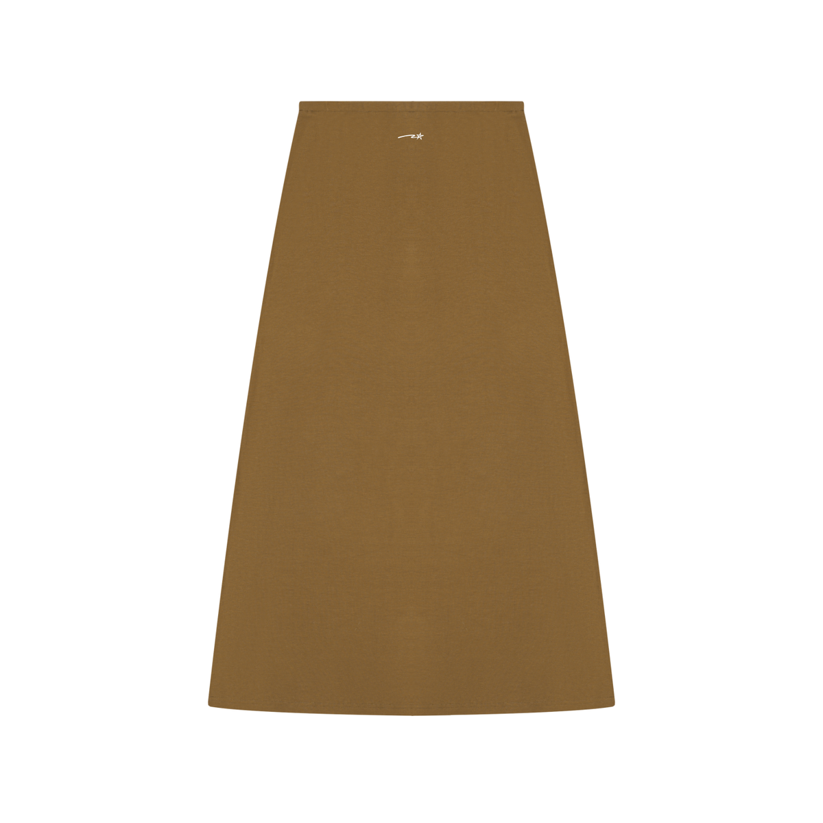 Women's Solid Color Knit Maxi Skirt