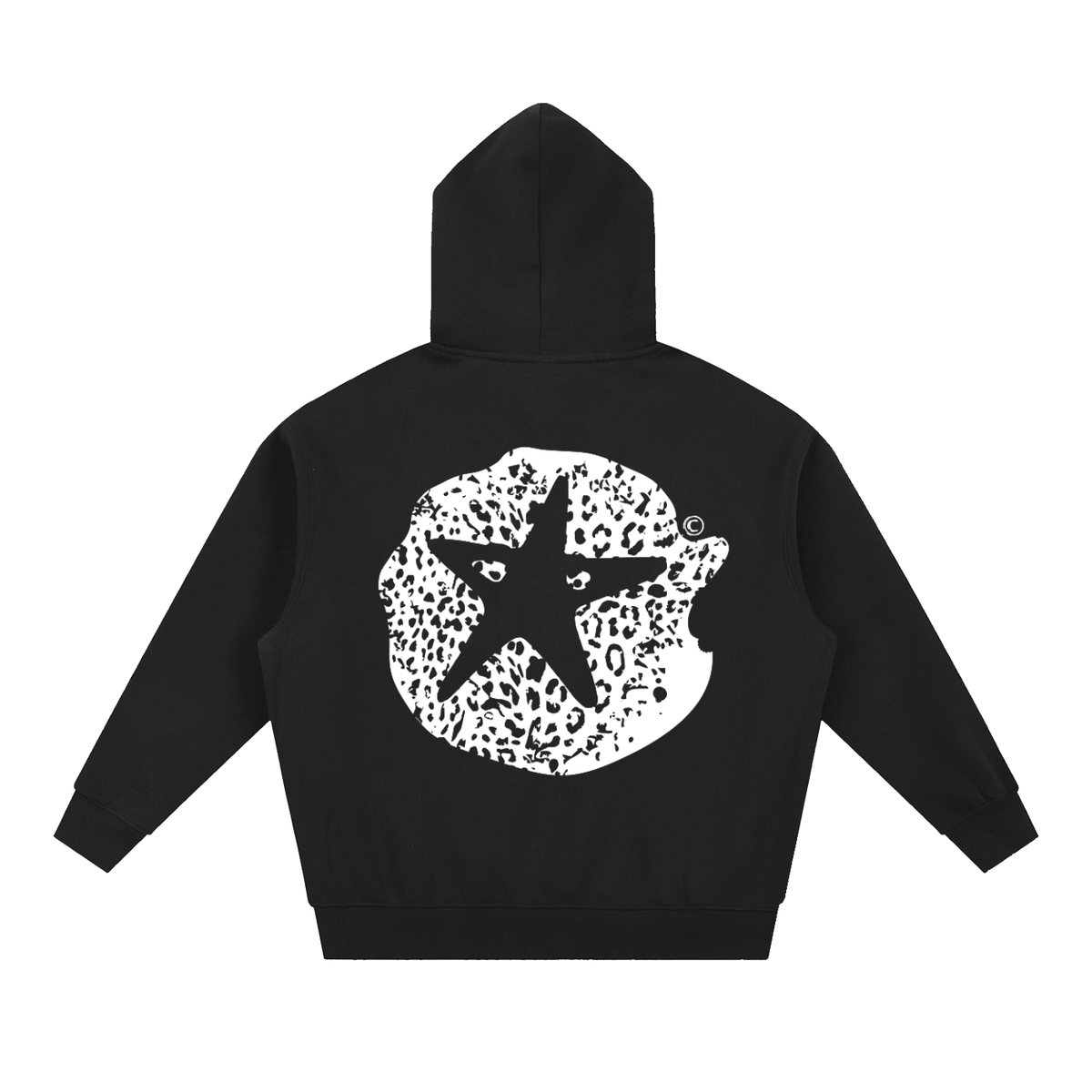 Essential Oversized Boxy Fit Fleece Hoodie