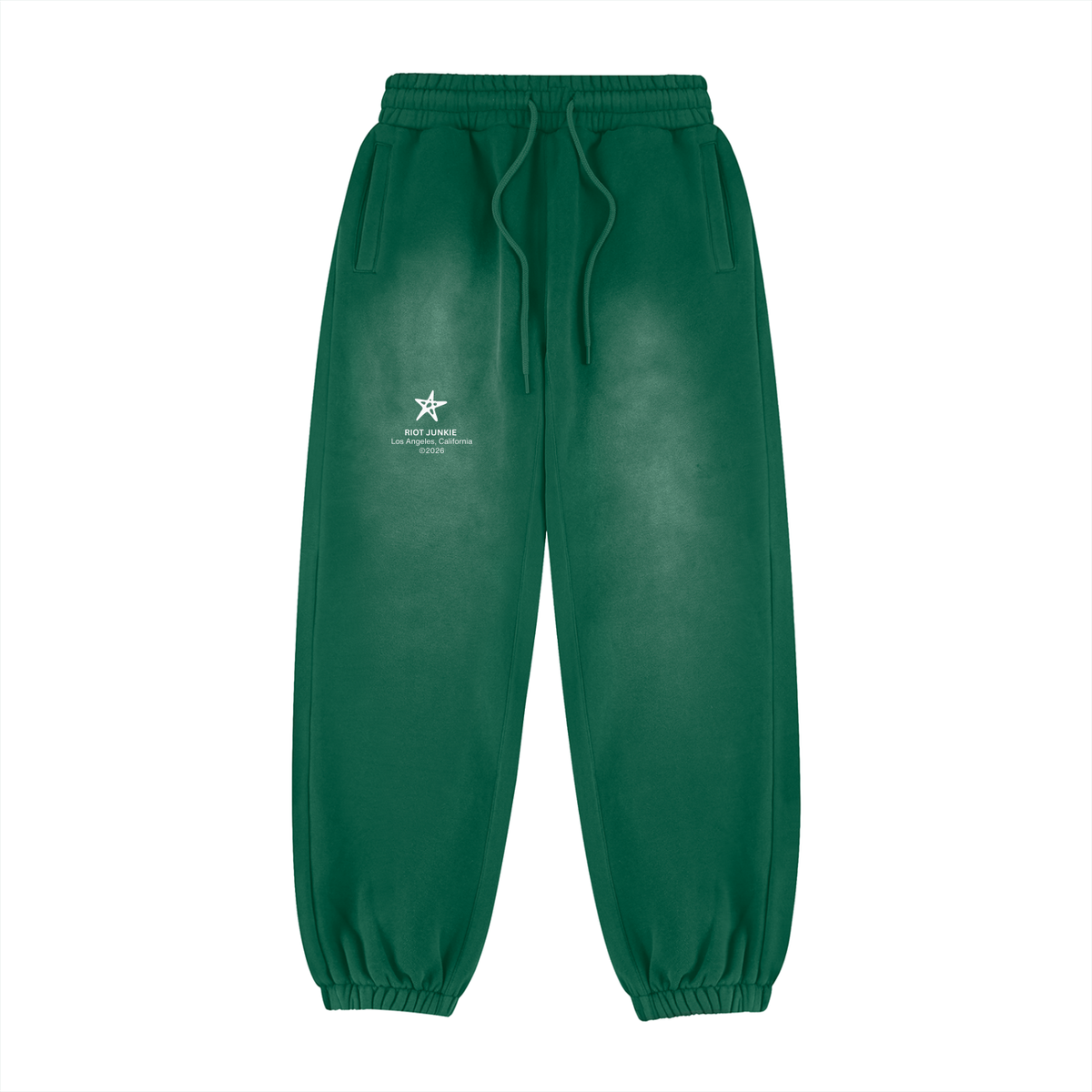 Vintage Washed Fleece Jogger Sweatpants
