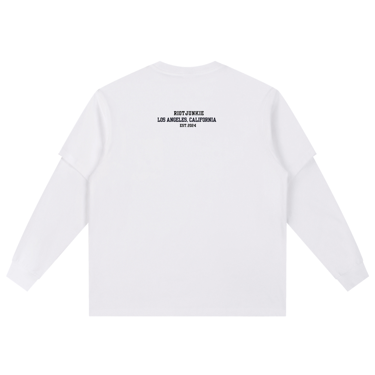 Layered Long Sleeve Oversized Tee