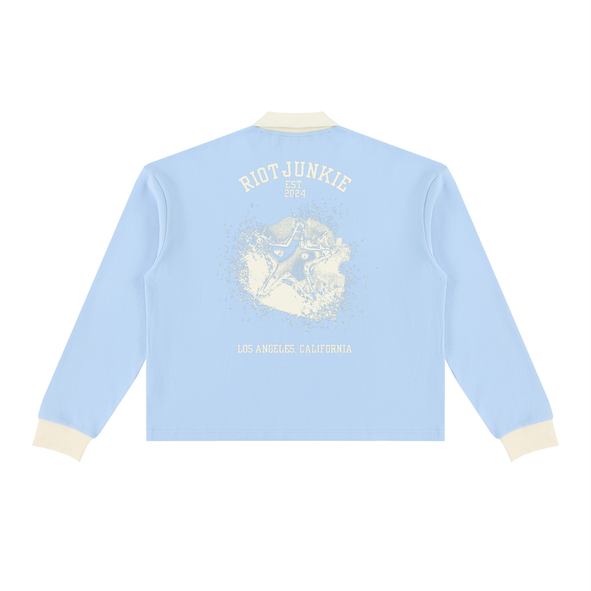 Unisex Color Block Long Sleeve Sweatshirt