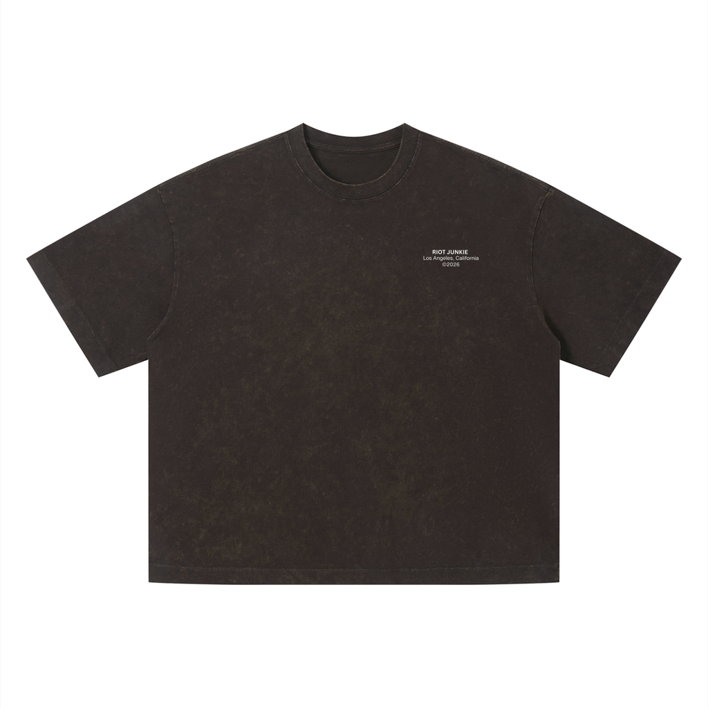 Unisex Vintage Wash Boxy T-Shirt