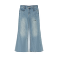 Women's Vintage Wash Flared Leg Jeans