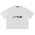 Washed Rolled Hem Half Sleeve T-Shirt