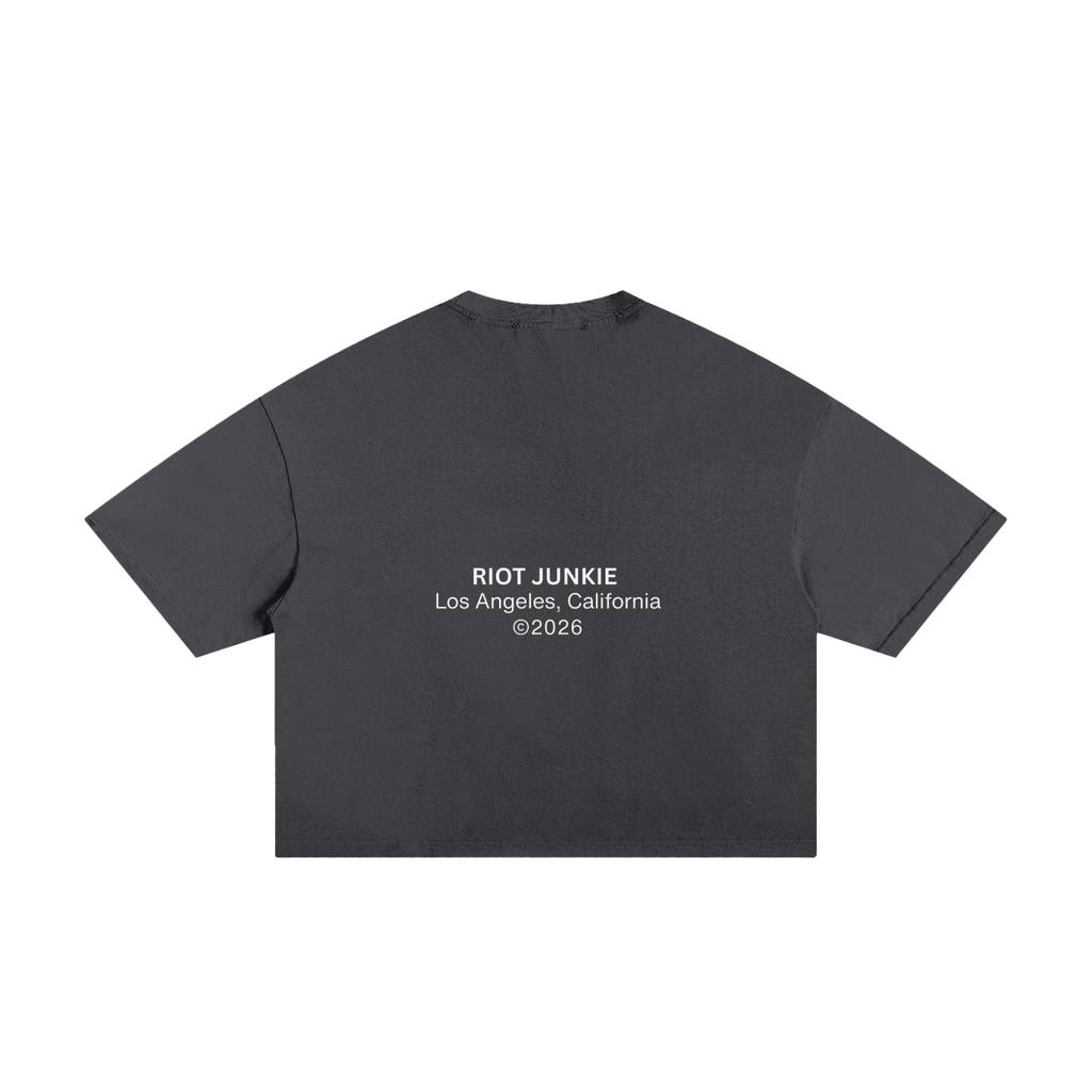 Classic Frayed Boxy Tee