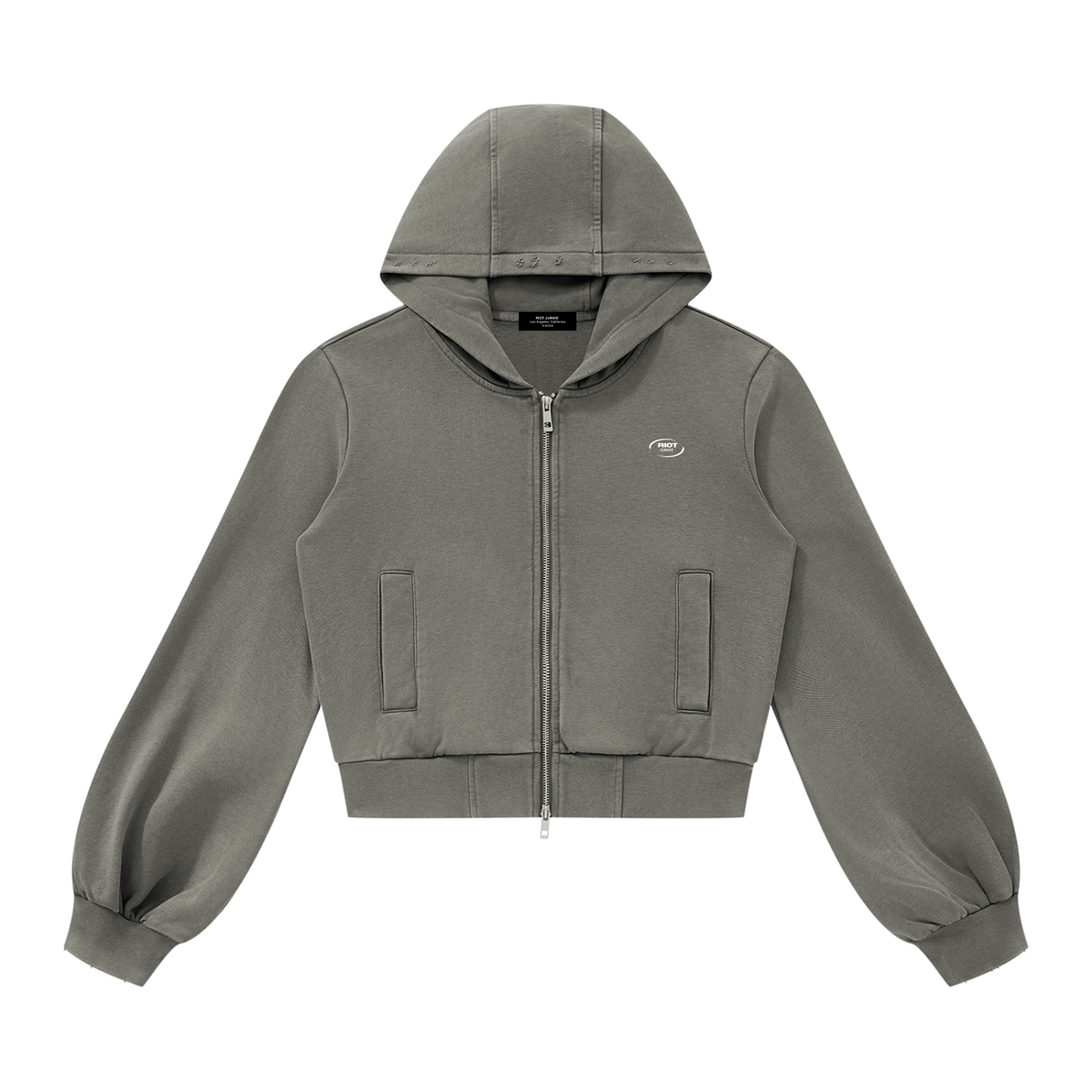 Women’s Vintage Wash Full Zip Hoodie