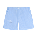 Striped Elastic Waist Shorts