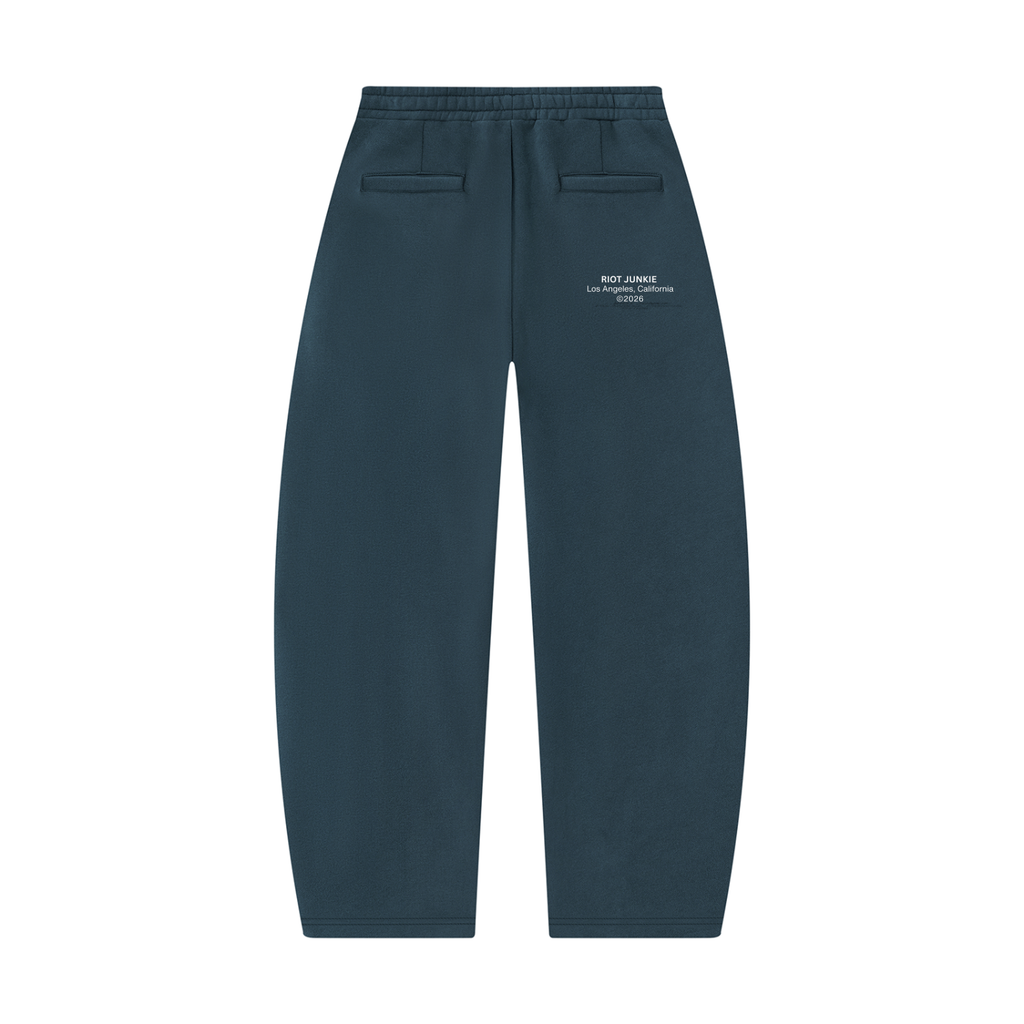 Unisex Barrel Leg Sweatpants