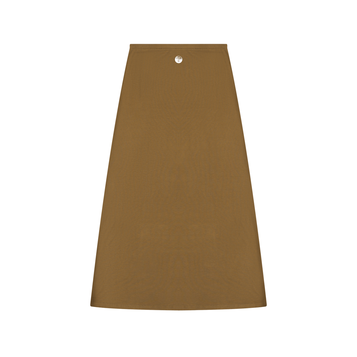 Women's Solid Color Knit Maxi Skirt