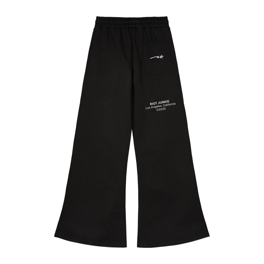Wide Leg Drawstring Sweatpants