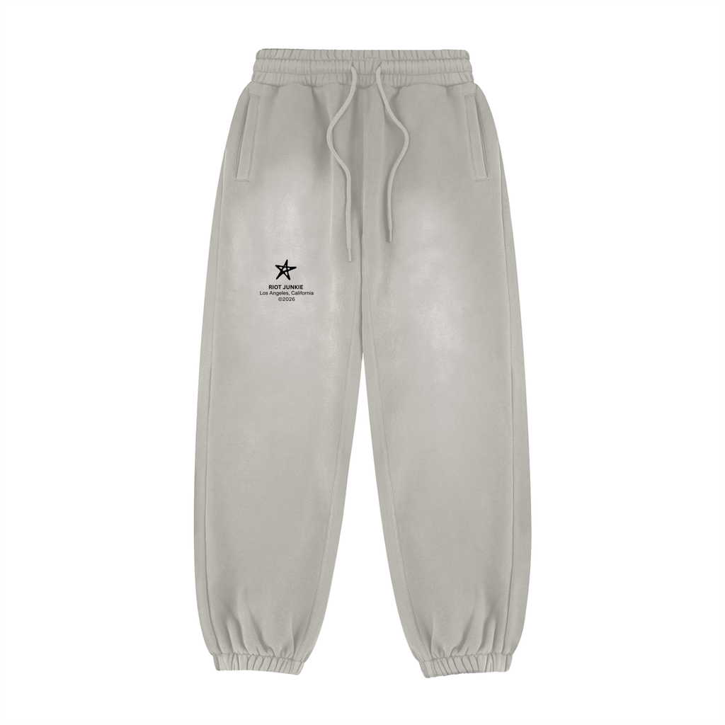 Vintage Washed Fleece Jogger Sweatpants