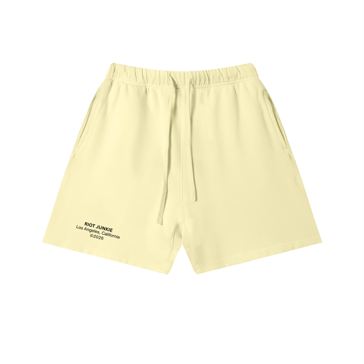Unisex Vintage Wash Cotton Shorts