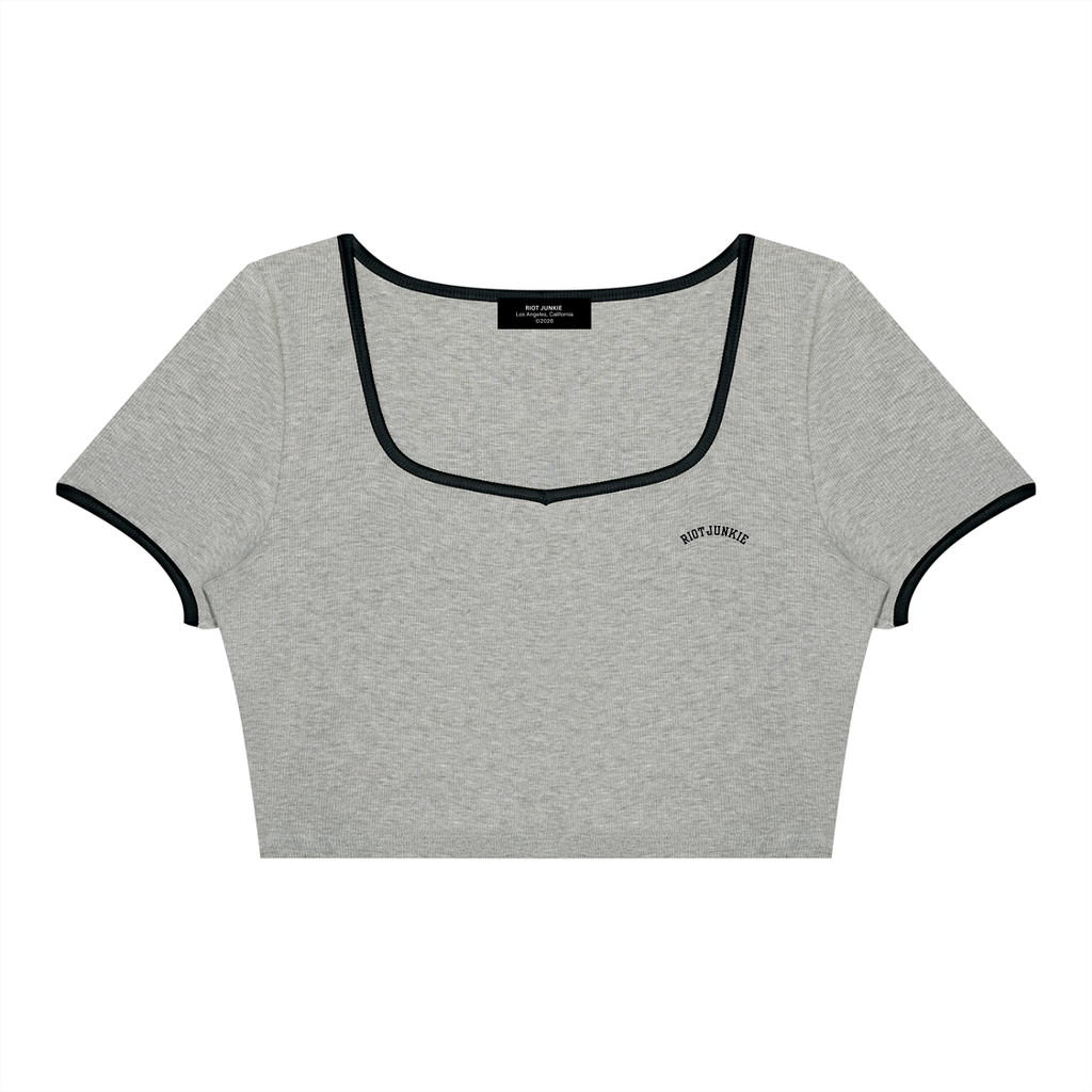 Women's Ringer Crop T-Shirt