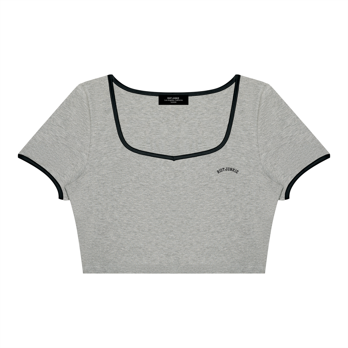 Women's Ringer Crop T-Shirt
