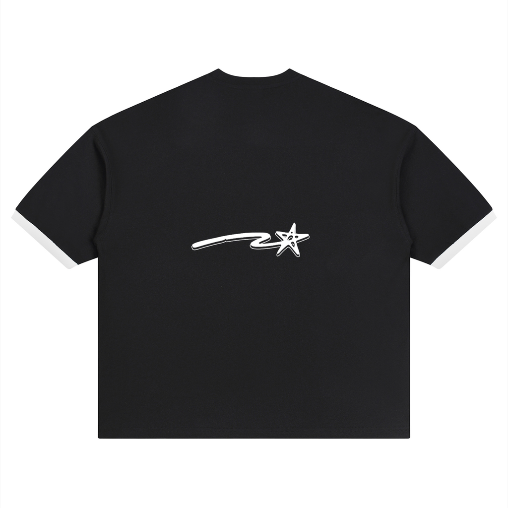 Unisex Color Block Drop Shoulder T-Shirt