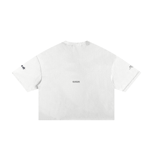 Classic Frayed Boxy Tee