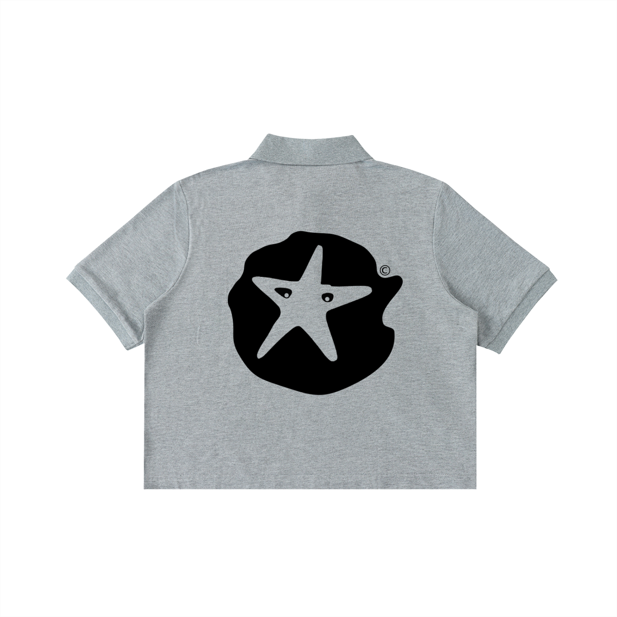 Essential Cropped Polo Shirt