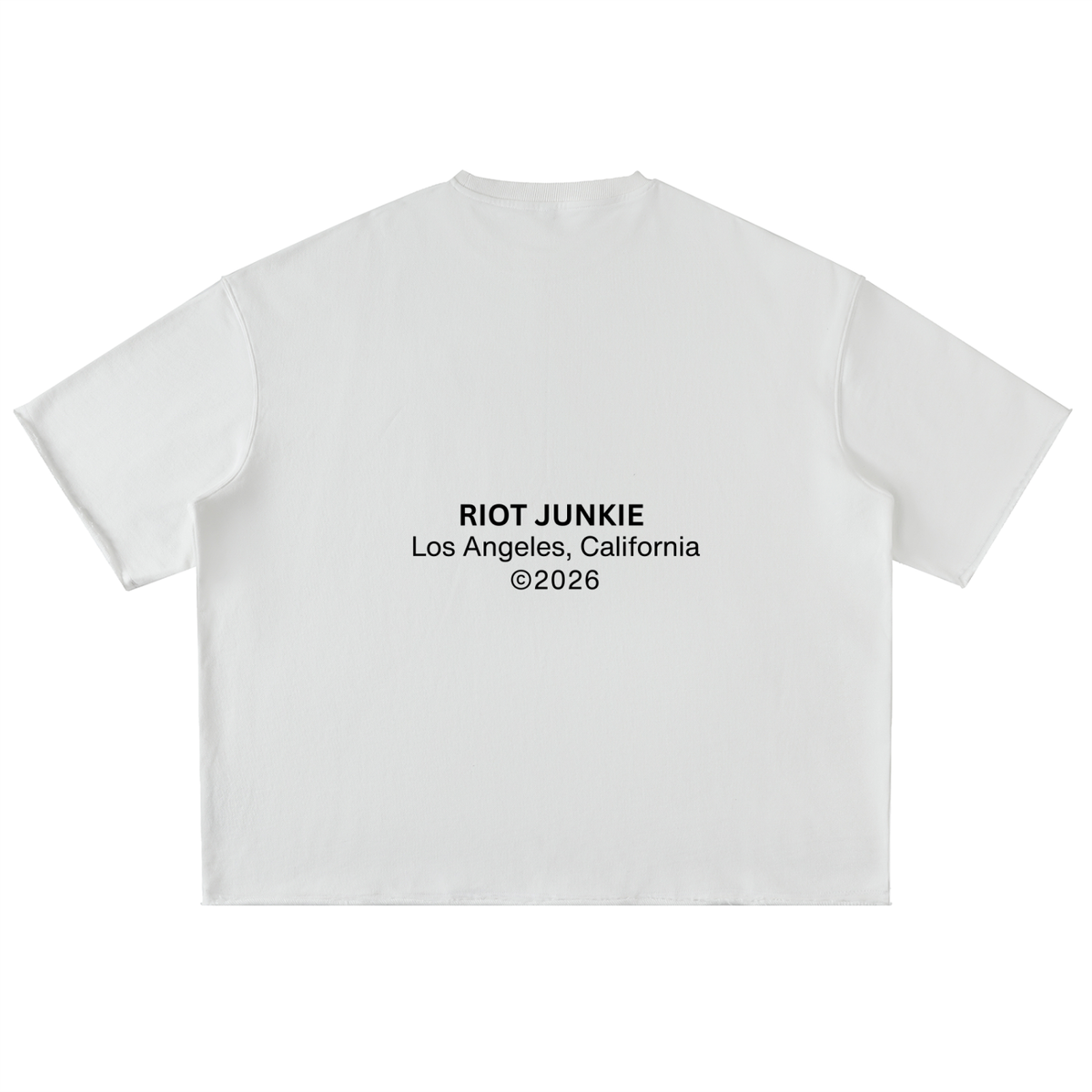 Washed Rolled Hem Half Sleeve T-Shirt