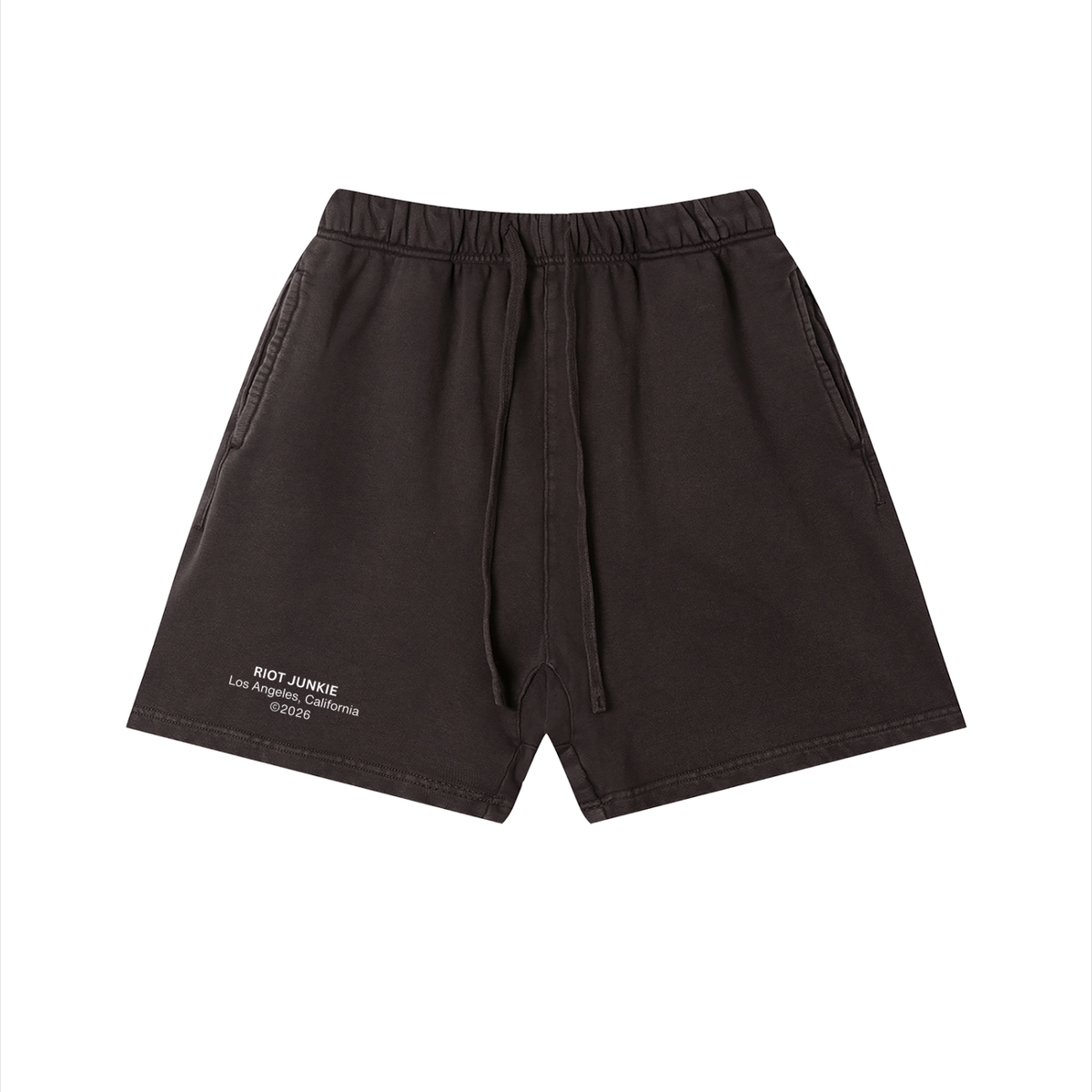 Unisex Vintage Wash Cotton Shorts