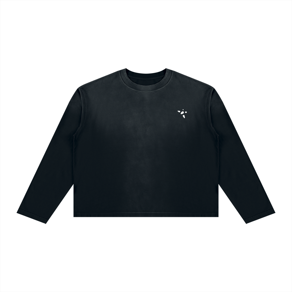 Unisex Sunfade Boxy Long Sleeve T-Shirt