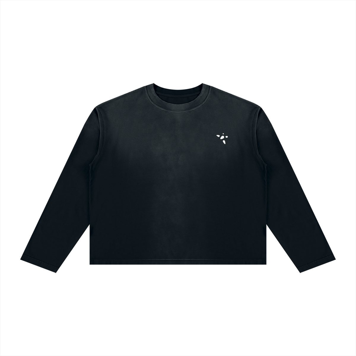 Unisex Sunfade Boxy Long Sleeve T-Shirt